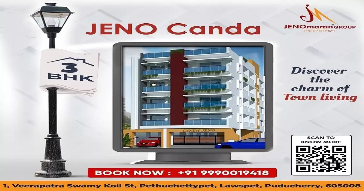 jenocanda JENO CANDA - 3 BHK Apartments in Pondicherry